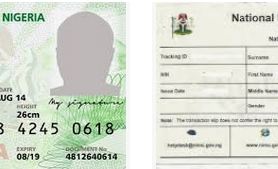 National Identification Number (NIN) Code